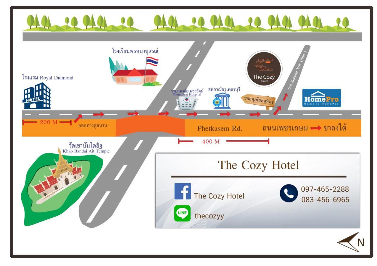 The Cozy Hotel Phetchaburi Exteriér fotografie
